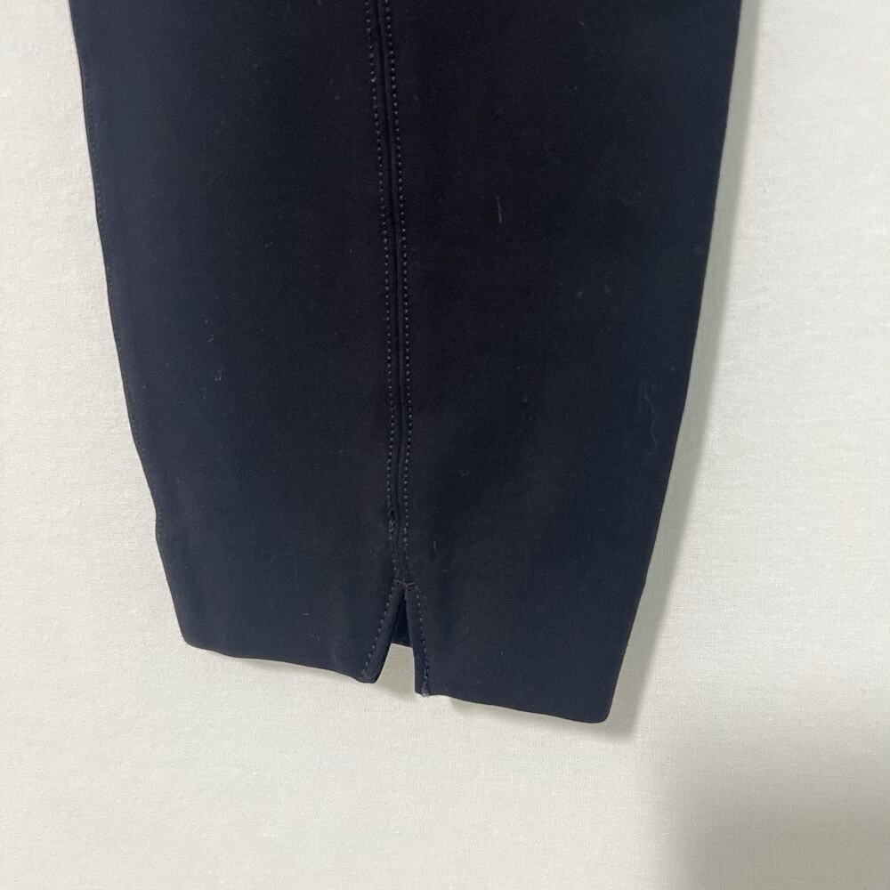 Spanx Womens High Rise Skinny Capri Pants Large Petite PL Black Pull On Stretch - Picture 6 of 13